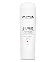 Goldwell Dualsenses Silver Conditioner - Корректирующий кондиционер для седых и светлых волос 200 мл